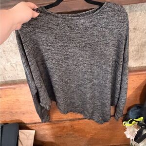 Wilfred Charcoal Knit Top